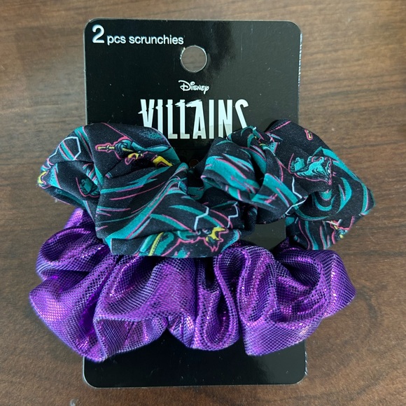New Scunci Disney Villains Scrunchies / Headband Bundle lot of 6 - Picture 4 of 7